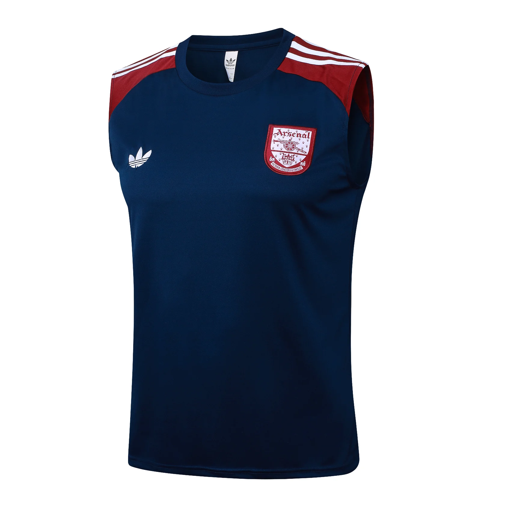 Entrenamiento Sin Mangas Arsenal 2025 2026 Azul Marino I Rojo Arsenal Chándal 2025 2026 Azul - Maglia Arsenal | tiendasdefutboles