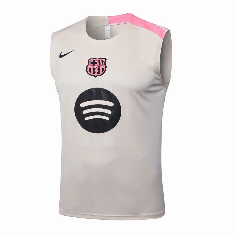 Entrenamiento Sin Mangas Barcelona 2025 2026 Amarillo Rosa FC Barcelona Chándal 2025 2026 Amarillo - Tuta FC Barcelona | tiendasdefutboles