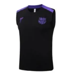 Entrenamiento Sin Mangas Barcelona 2025 2026 Negro Purpura