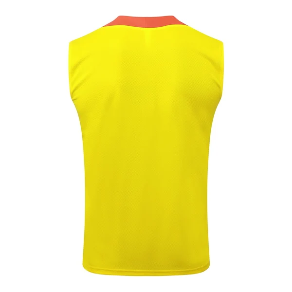 Entrenamiento Sin Mangas Brasil 2026 Amarillo Naranja Brasil Chándal 2026 Amarillo - Brasil Barata | tiendasdefutboles