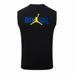 Entrenamiento Sin Mangas Brasil 2026 Negro Amarillo