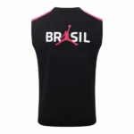 Entrenamiento Sin Mangas Brasil 2026 Negro Rosa