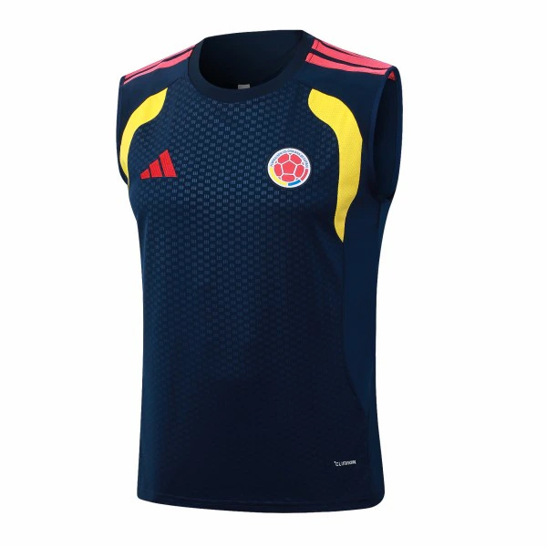 Entrenamiento Sin Mangas Colombia 2026 Azul Amarillo Colombia Chándal 2026 Azul - Chándal Colombia | tiendasdefutboles