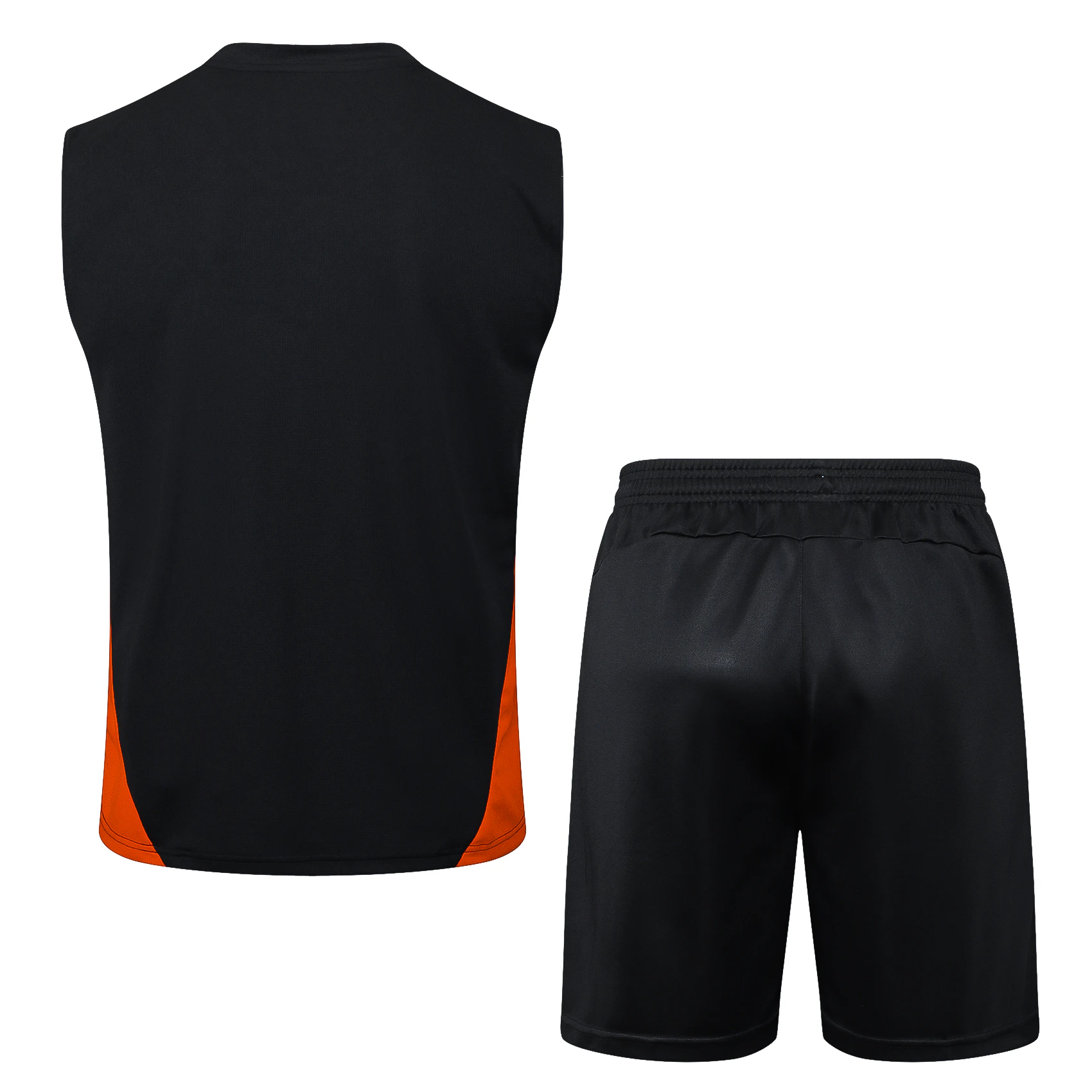 Entrenamiento Sin Mangas Conjunto Completo AC Milan 2024 2025 Negro Rojo AC Milan Conjunto 2024 2025 Negro - Maglia Ac Milan | tiendasdefutboles