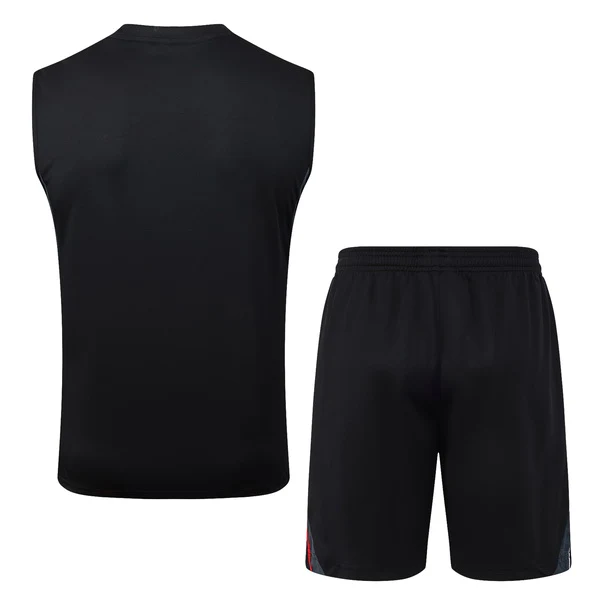Entrenamiento Sin Mangas Conjunto Completo Ajax 2025 2026 Negro Ajax Conjunto 2025 2026 Negro - Maglia Ajax | tiendasdefutboles