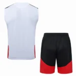 Entrenamiento Sin Mangas Conjunto Completo Alemania 2025 Blanco Negro Rojo