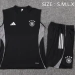 Entrenamiento Sin Mangas Conjunto Completo Alemania 2025 Negro