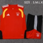 Entrenamiento Sin Mangas Conjunto Completo Alemania 2026 Amarillo Negro