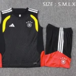 Entrenamiento Sin Mangas Conjunto Completo Alemania 2026 Negro Amarillo