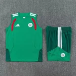 Entrenamiento Sin Mangas Conjunto Completo Argelia 2026 Verde