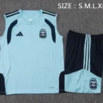 Entrenamiento Sin Mangas Conjunto Completo Argentina 2026 Azul