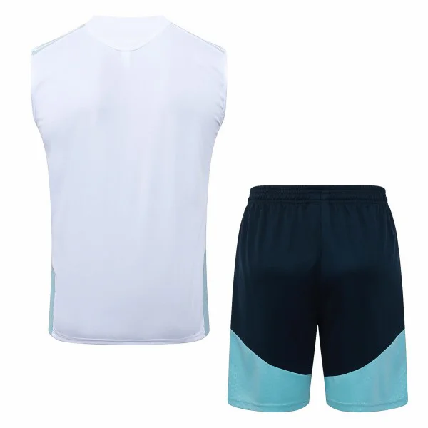 Entrenamiento Sin Mangas Conjunto Completo Argentina 2026 Blanco Azul Argentina Conjunto 2026 Blanco - Argentina Barata | tiendasdefutboles