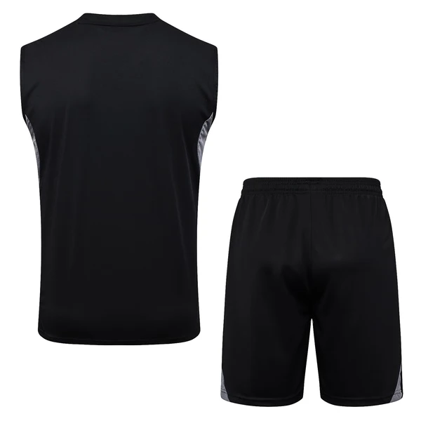 Entrenamiento Sin Mangas Conjunto Completo Argentina 2026 Negro Blanco Argentina Conjunto 2026 Negro - Maglia Argentina 2026 | tiendasdefutboles