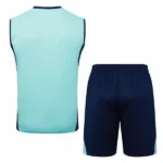 Entrenamiento Sin Mangas Conjunto Completo Arsenal 2025 2026 Verde Claro Azul