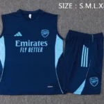 Entrenamiento Sin Mangas Conjunto Completo Arsenal 2025 2026 Azul Marino