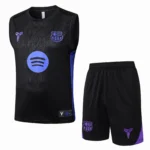 Entrenamiento Sin Mangas Conjunto Completo Barcelona 2025 2026 Amarillo Rosa