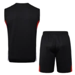 Entrenamiento Sin Mangas Conjunto Completo Bayern Múnich 2025 2026 Negro Rojo