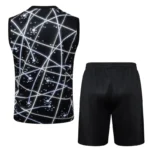 Entrenamiento Sin Mangas Conjunto Completo Chelsea 2025 2026 Negro Blanco