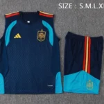 Entrenamiento Sin Mangas Conjunto Completo España 2026 Azul