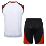 Entrenamiento Sin Mangas Conjunto Completo Flamengo 2025 2026 Blanco Negro