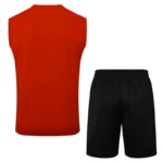Entrenamiento Sin Mangas Conjunto Completo Flamengo 2025 2026 Rojo II Negro