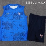 Entrenamiento Sin Mangas Conjunto Completo Francia 2026 Azul Marino