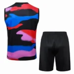 Entrenamiento Sin Mangas Conjunto Completo Inglaterra 2026 Azul Rosa