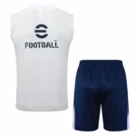 Entrenamiento Sin Mangas Conjunto Completo Inter Milán 2025 2026 Blanco Azul