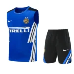 Entrenamiento Sin Mangas Conjunto Completo Inter Milán 2025 2026 Blanco Azul
