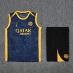 Entrenamiento Sin Mangas Conjunto Completo Inter Milán 2025 2026 Azul Amarillo