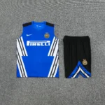 Entrenamiento Sin Mangas Conjunto Completo Inter Milán 2025 2026 Azul Negro