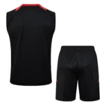 Entrenamiento Sin Mangas Conjunto Completo Internacional 2025 2026 Blanco Negro