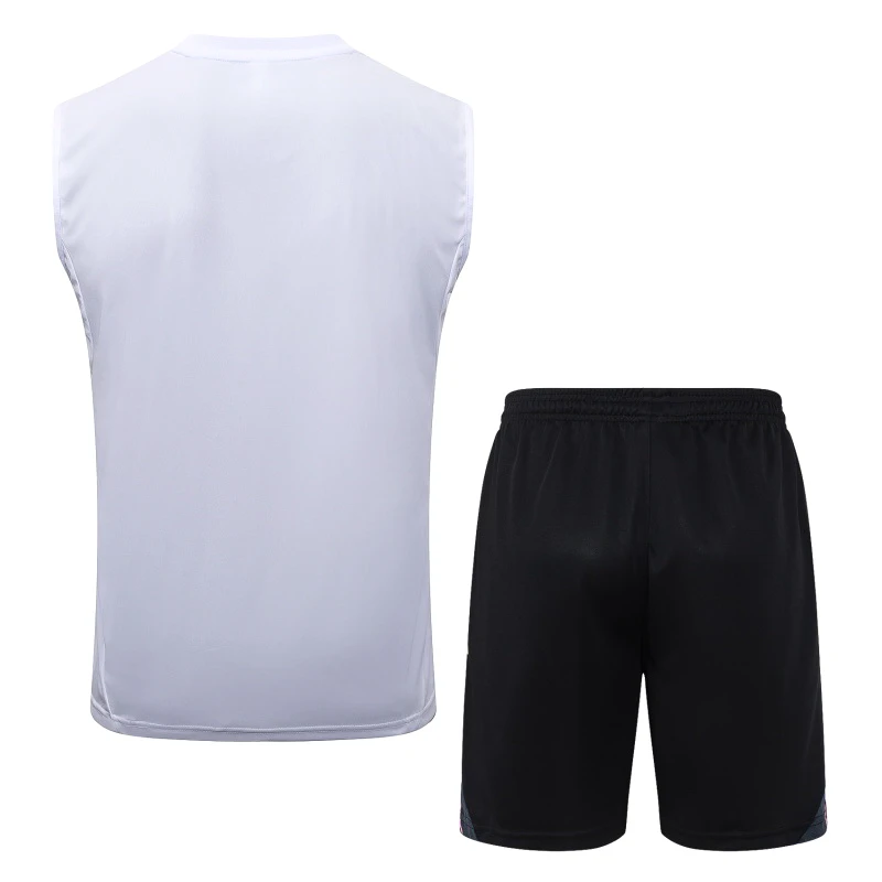 Entrenamiento Sin Mangas Conjunto Completo Juventus 2025 2026 Blanco Rosa Negro Juventus Conjunto 2025 2026 Blanco - Equipación Juventus | tiendasdefutboles
