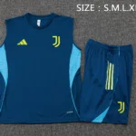 Entrenamiento Sin Mangas Conjunto Completo Juventus 2025 2026 Azul