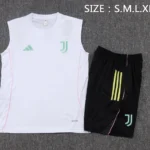 Entrenamiento Sin Mangas Conjunto Completo Juventus 2025 2026 Negro Rosa