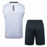 Entrenamiento Sin Mangas Conjunto Completo Napoli 2025 2026 Blanco Rojo Azul