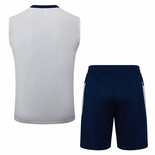 Entrenamiento Sin Mangas Conjunto Completo Portugal 2026 Blanco Azul Portugal Conjunto 2026 Blanco - Portugal Barata | tiendasdefutboles