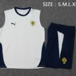 Entrenamiento Sin Mangas Conjunto Completo Portugal 2026 Blanco Azul
