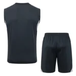 Entrenamiento Sin Mangas Conjunto Completo Real Madrid 2025 2026 Gris Marino