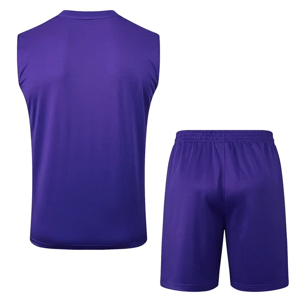 Entrenamiento Sin Mangas Conjunto Completo Real Madrid 2025 2026 Purpura Real Madrid Conjunto 2025 2026 Púrpura - Maglia Real Madrid | tiendasdefutboles