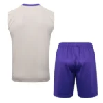 Entrenamiento Sin Mangas Conjunto Completo Real Madrid 2025 2026 Azul Blanco