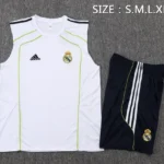 Entrenamiento Sin Mangas Conjunto Completo Real Madrid 2025 2026 Negro Rosa
