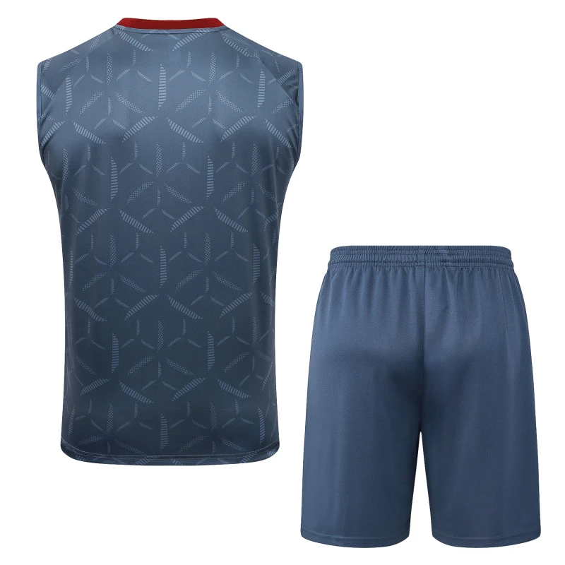 Entrenamiento Sin Mangas Conjunto Completo São Paulo 2025 2026 Gris São Paulo Conjunto 2025 2026 Gris - Maglia Sao Paulo | tiendasdefutboles