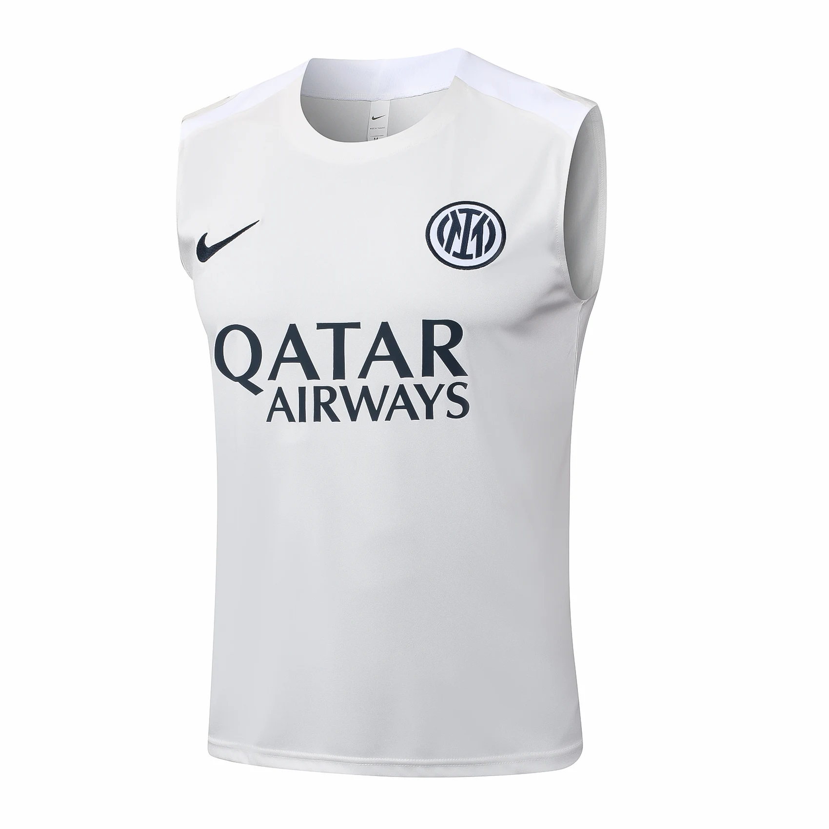 Entrenamiento Sin Mangas Inter Milán 2025 2026 Blanco Amarillo Inter Milán Chándal 2025 2026 Blanco - Tuta Inter Milán | tiendasdefutboles