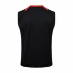 Entrenamiento Sin Mangas Internacional 2025 2026 Negro Rojo