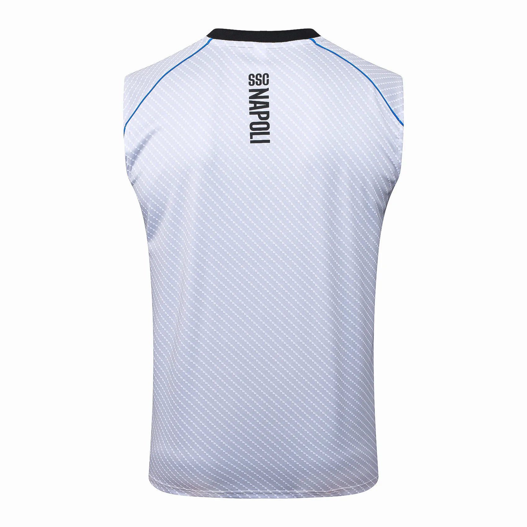 Entrenamiento Sin Mangas Napoli 2025 2026 Blanco Rojo SSC Napoli Chándal 2025 2026 Blanco - Ssc Napoli Equipacion | tiendasdefutboles