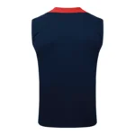 Entrenamiento Sin Mangas Paris Saint Germain 2025 2026 Azul Marino Rojo