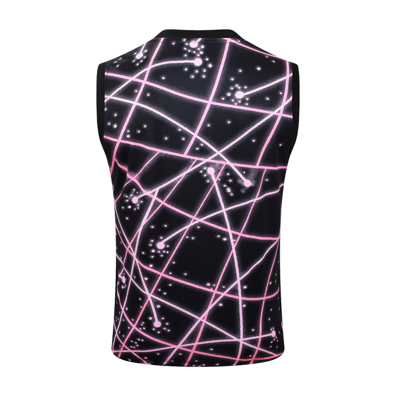 Entrenamiento Sin Mangas Paris Saint Germain 2025 2026 Negro Rosa Paris Saint Germain Chándal 2025 2026 Negro - Maglia Paris Saint Germain | tiendasdefutboles