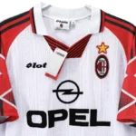 Especial Camiseta AC Milan Retro 1997 1998 Blanco