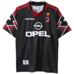 Especial Camiseta AC Milan Retro 1997 1998 Negro